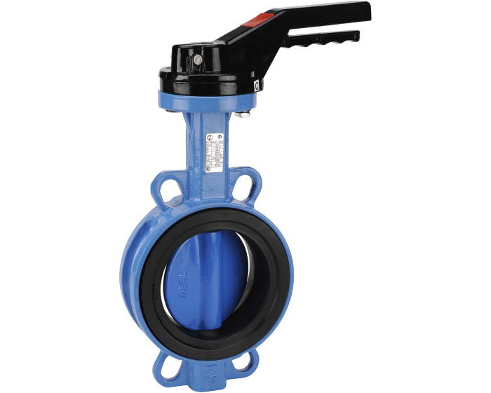Ductile iron butterfly valve 1170 wafer GGG40 disc/EPDM seat DN32-40
